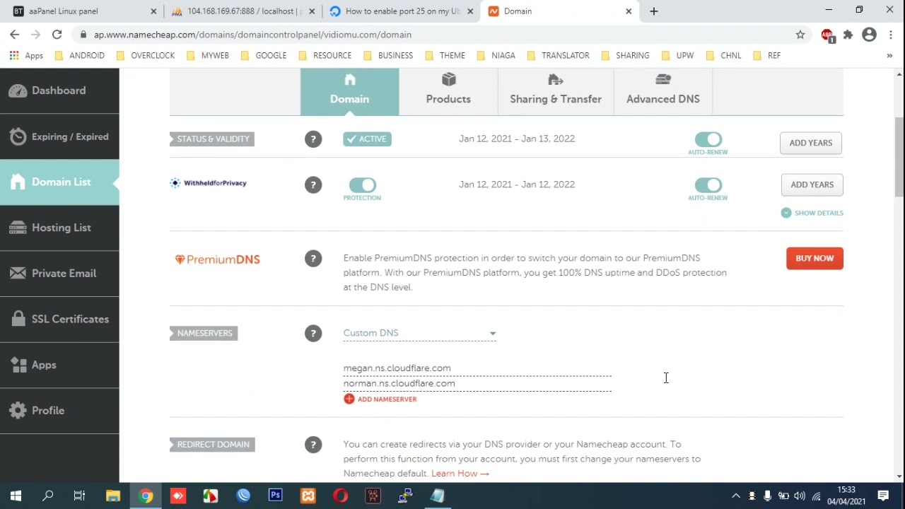 How to Change Name Server on NameCheap