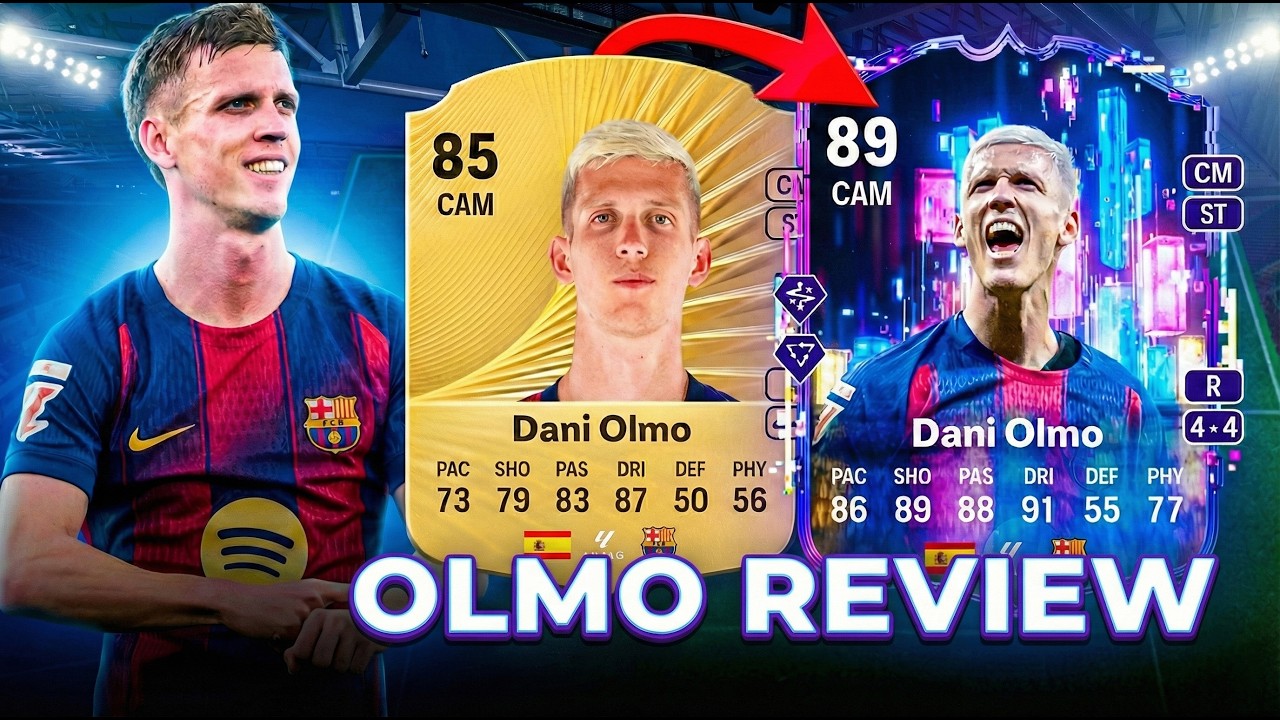&iexcl;ES UNA ABSOLUTA GANGA! 🔥REVIEW OLMO FLASHBACK EA FC 26