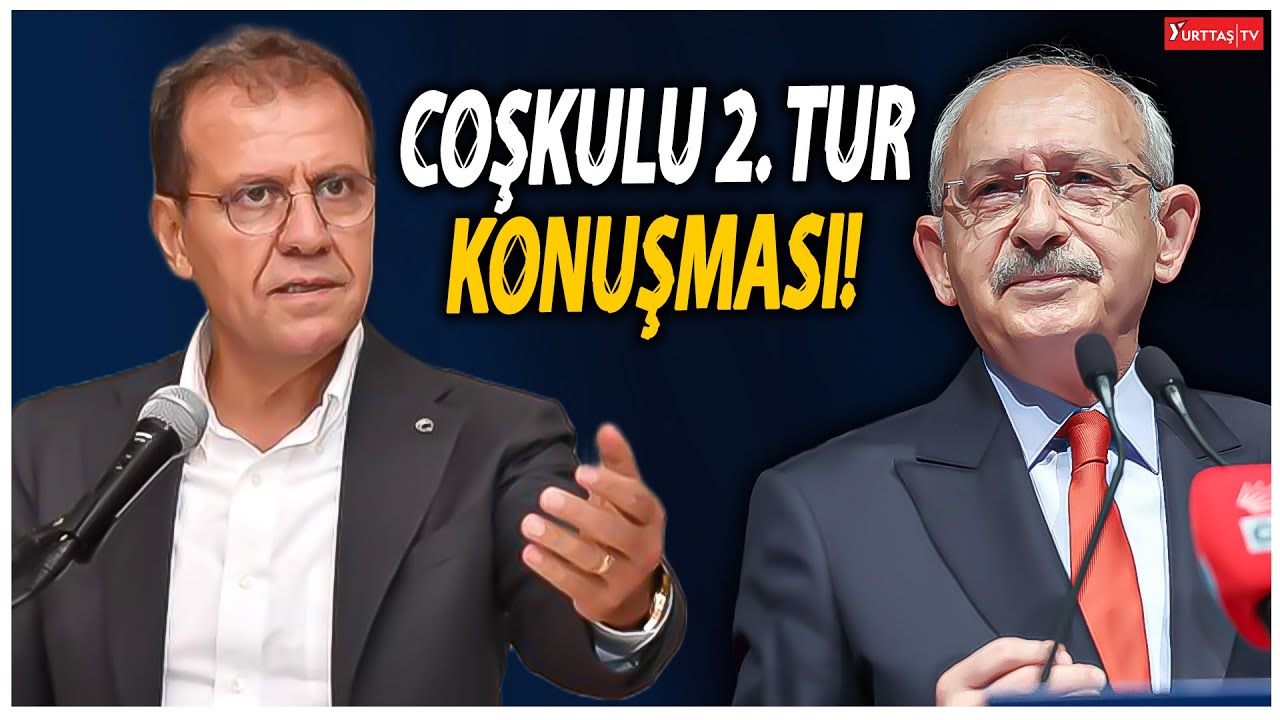 Vahap Seçer'den coşkulu 2. tur konuşması! 