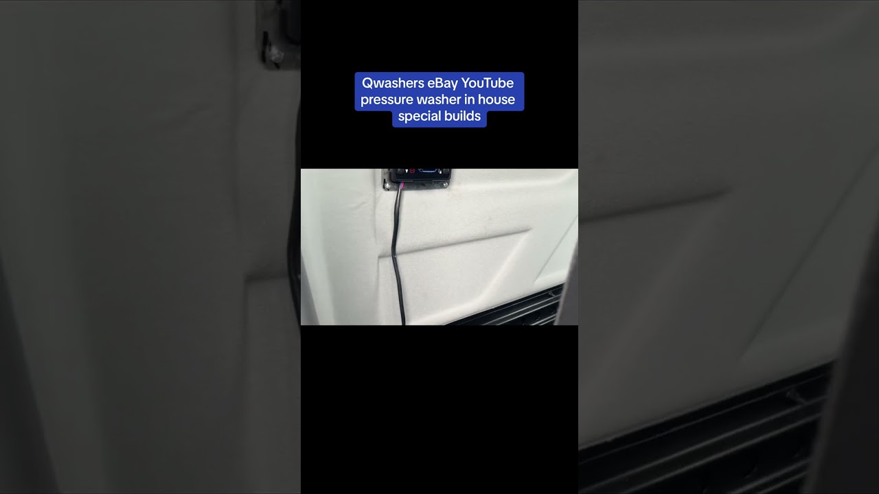 Q SERVCIES Q WASHERS TWIN VAN BUILD