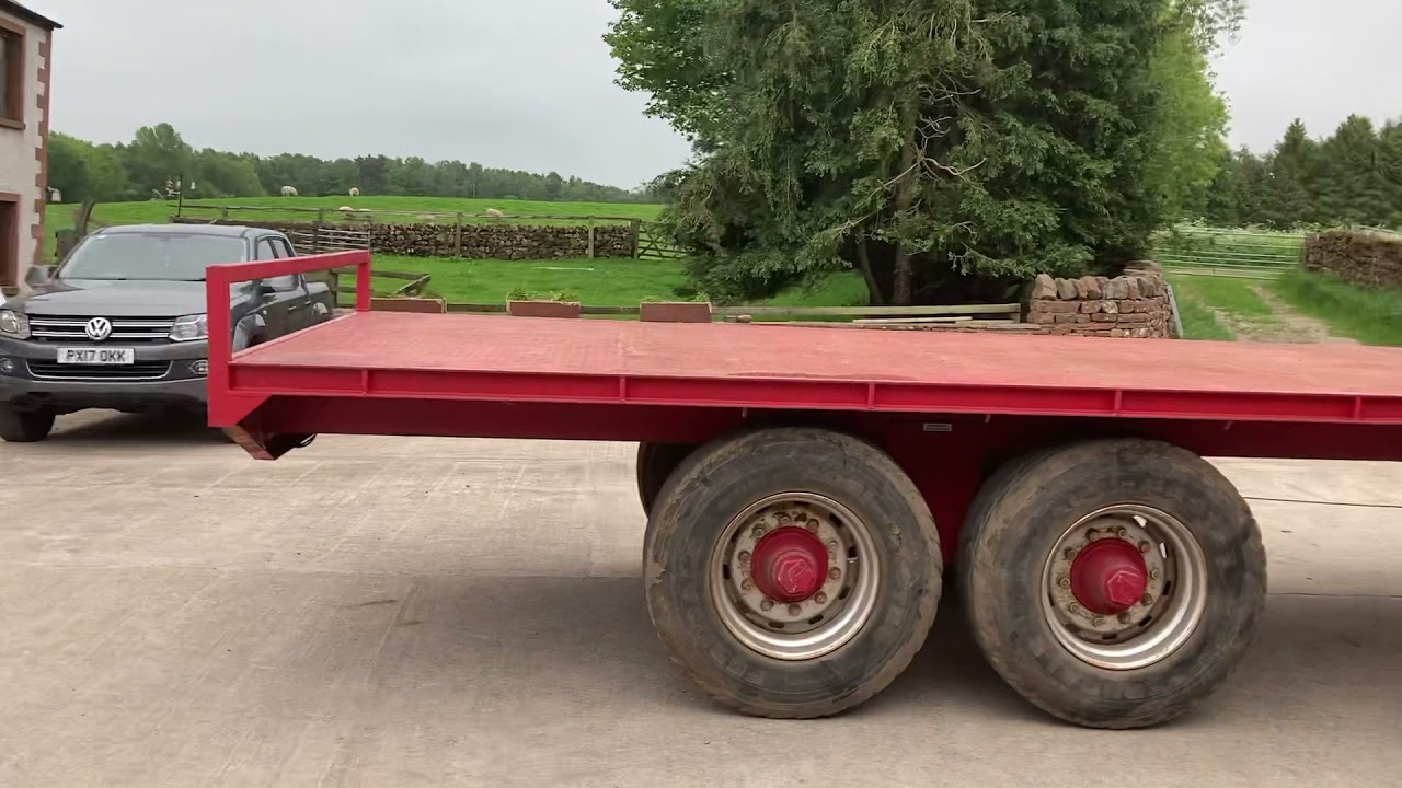 Agriquip bale trailer D&A kidd ltd www.dandakidd.co.uk