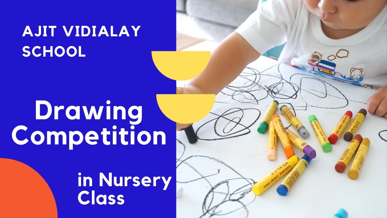 Drawing Competition in Nursery Class