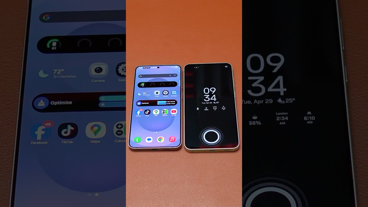 Galaxy A56 vs S25 Plus Fingerprint Test