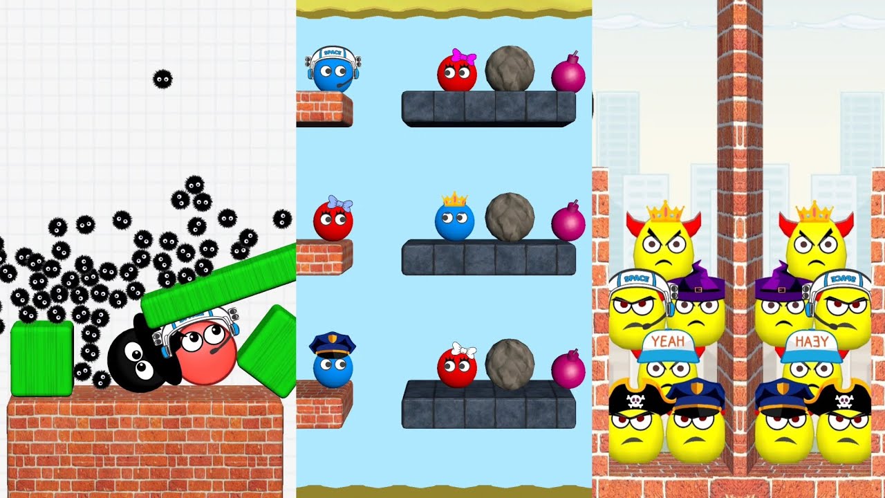 Hide Ball Vs Lucky Balls Vs Draw To Smash Brain Teaser Gameplay Max All Level's! #technohackzgames 