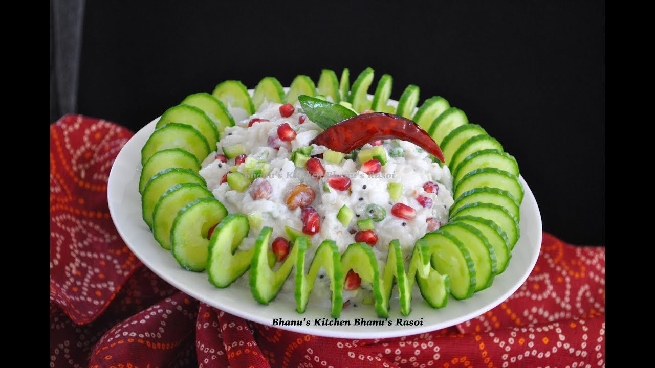 How To Make Spiral Cucumber Garnish-Magic Spiral Demonstration-How to make a Spiral Cucumber Garnish