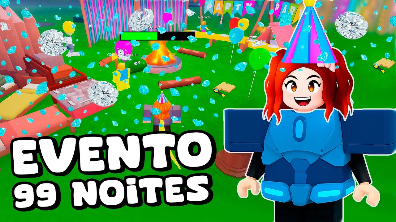 EVENTO NO 99 NOITES NA FLORESTA | CHUVA DE DIAMANTES 💎