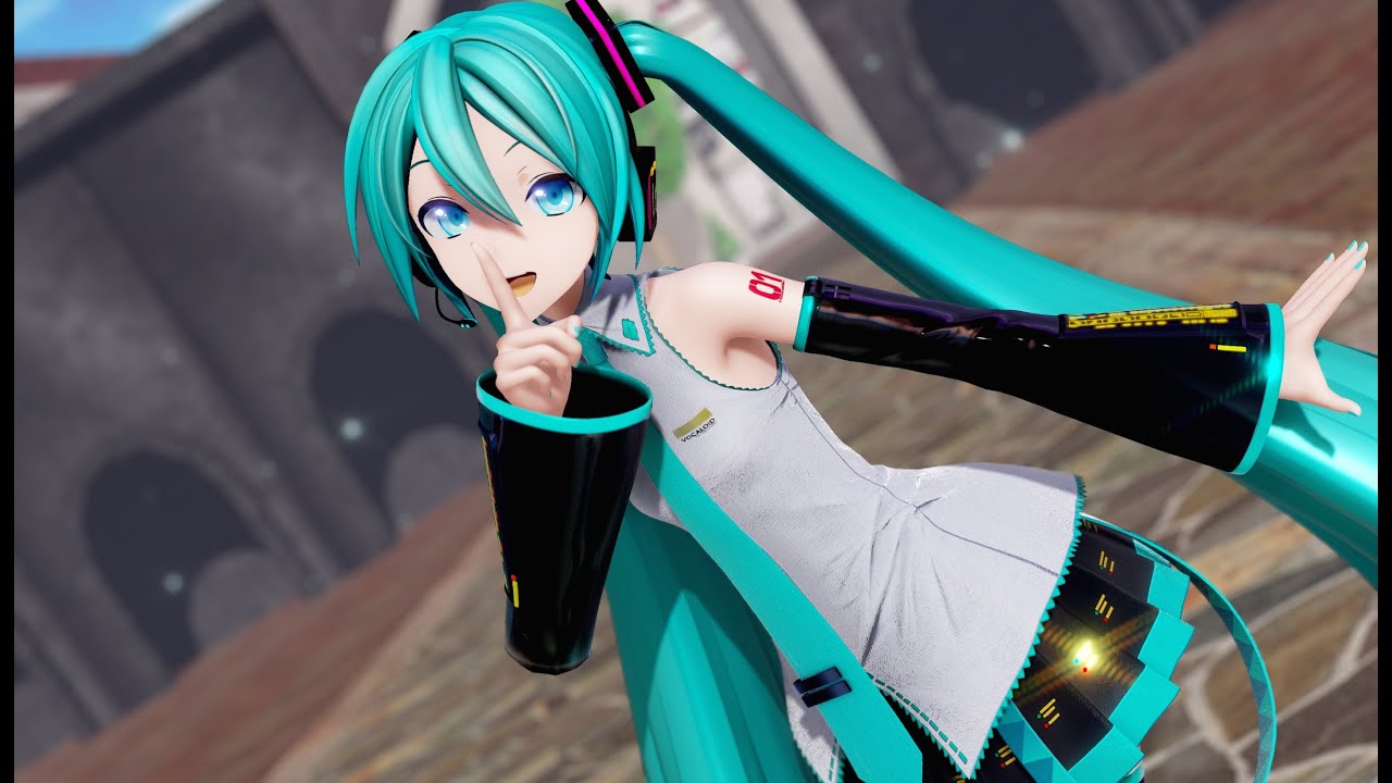 【MMD/4K】愛言葉Ⅳ【YYB式初音ミク】