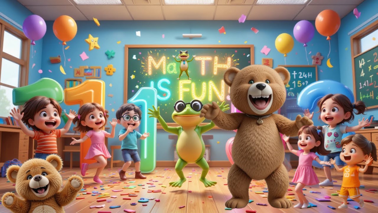 Dancing Numbers: Why Kids Learn Math Better This Way