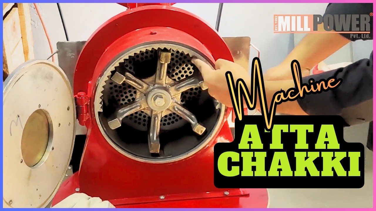 Double Stage Pulveriser Heavy Duty | +91 951200 6774 | Atta chakki machine