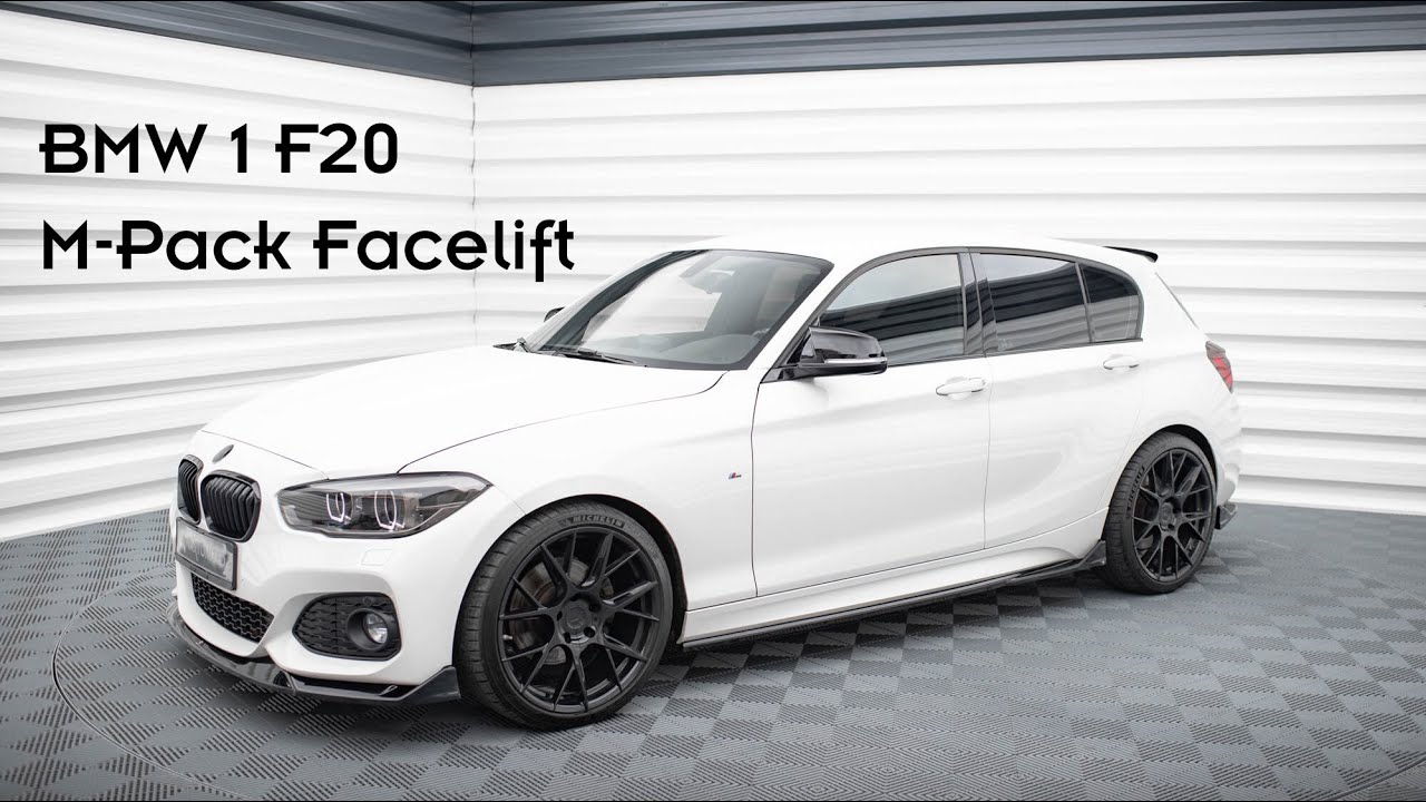 BMW 1 F20 M-Pack Facelift (2015 - 2019) | Maxton Design Splitter Set | Presentation #331