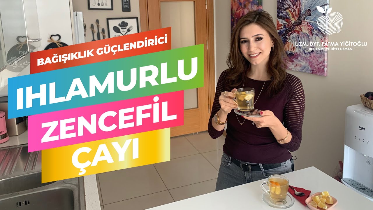Ihlamurlu Zencefil Çayı - Uzman Diyetisyen Fatma Yiğitoğlu | #zencefil #ıhlamur