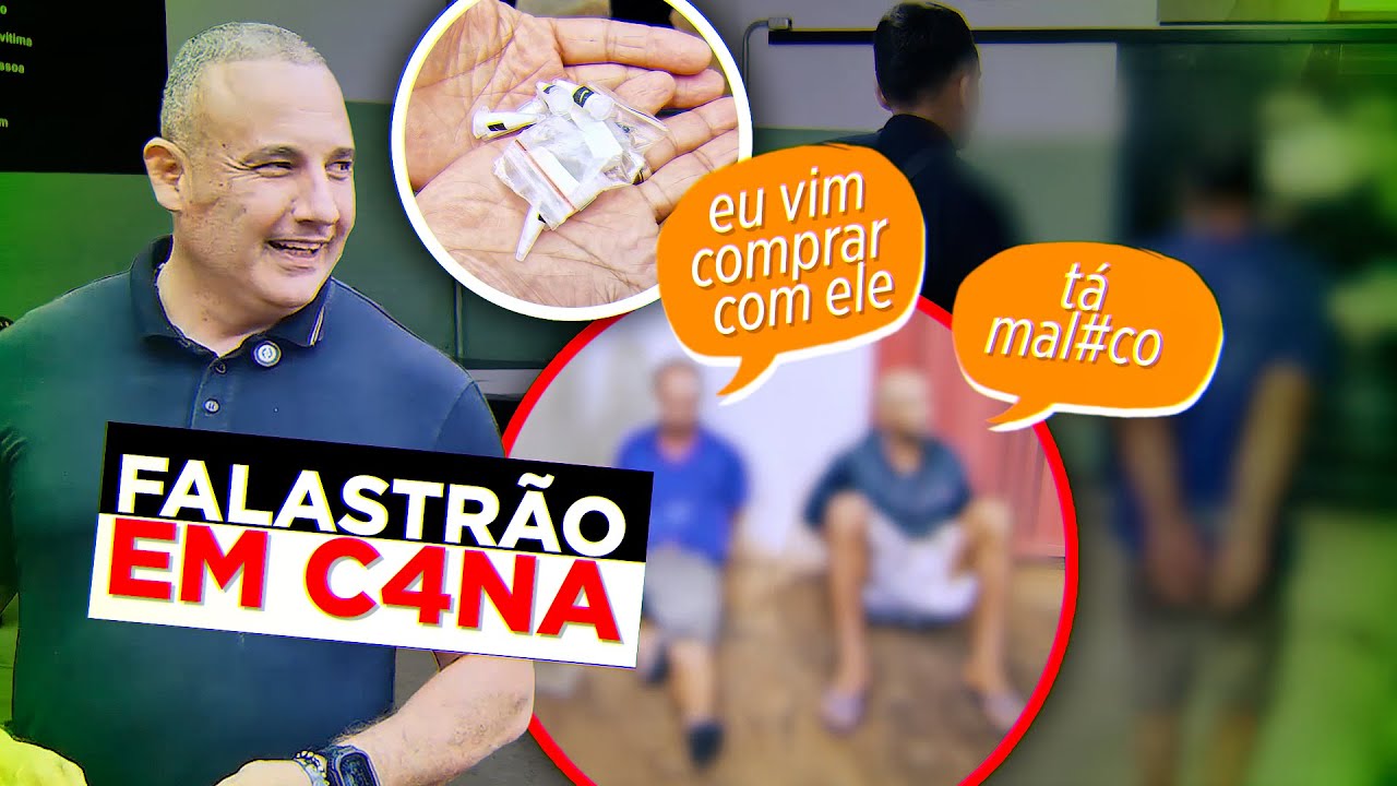 TR4F1CANT3 FANFARRÃO tentou jogar o B.O. para o CLIENTE