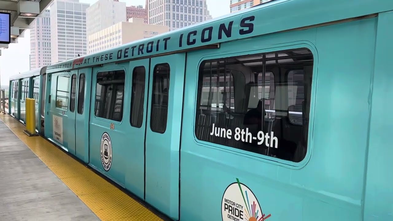Detroit People Mover, Detroit, Michigan 6/21/24