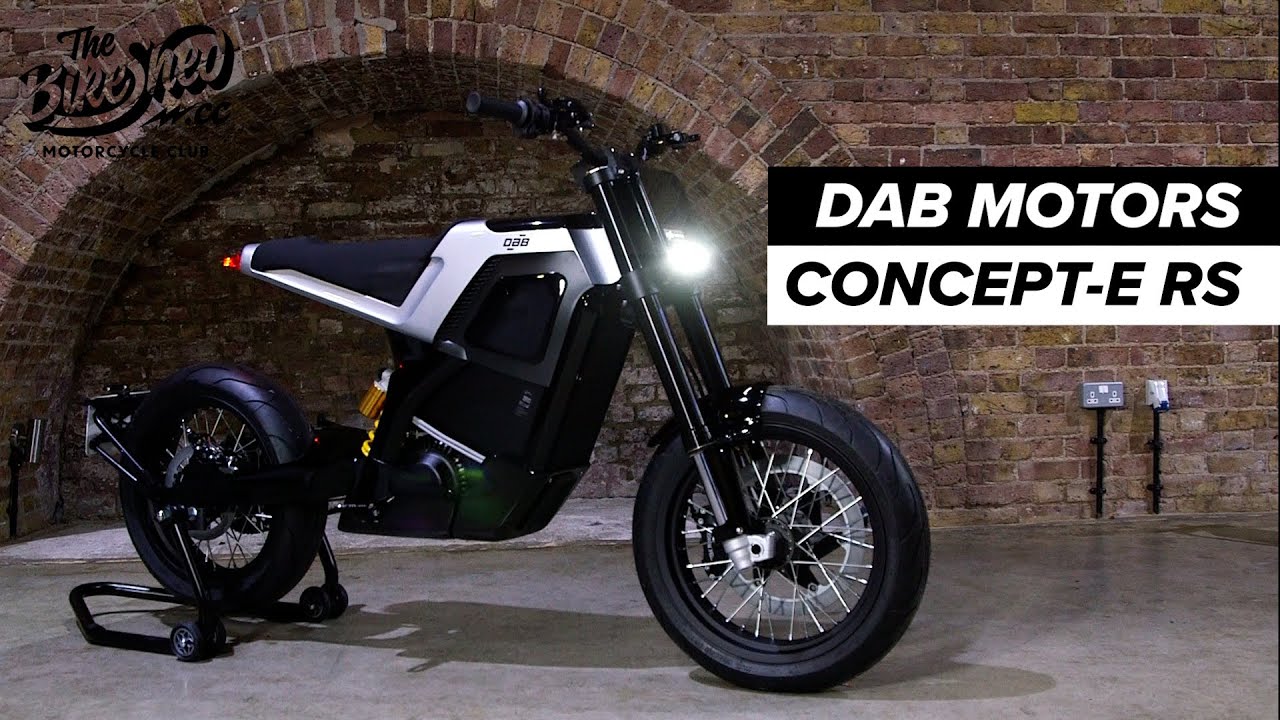 DAB Motors Concept-E RS electric motorcycle