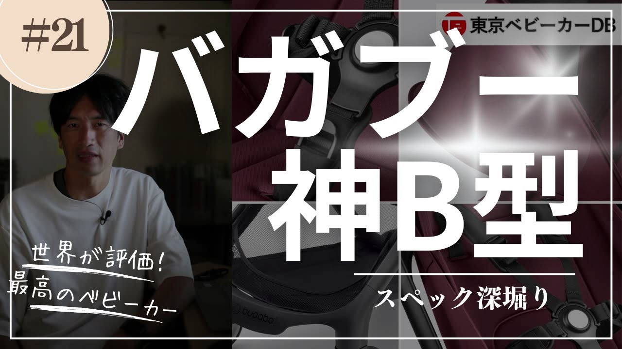 バガブー バタフライを徹底解説「いつから乗せる？A型との組み合わせ」など ※詳細は概要欄