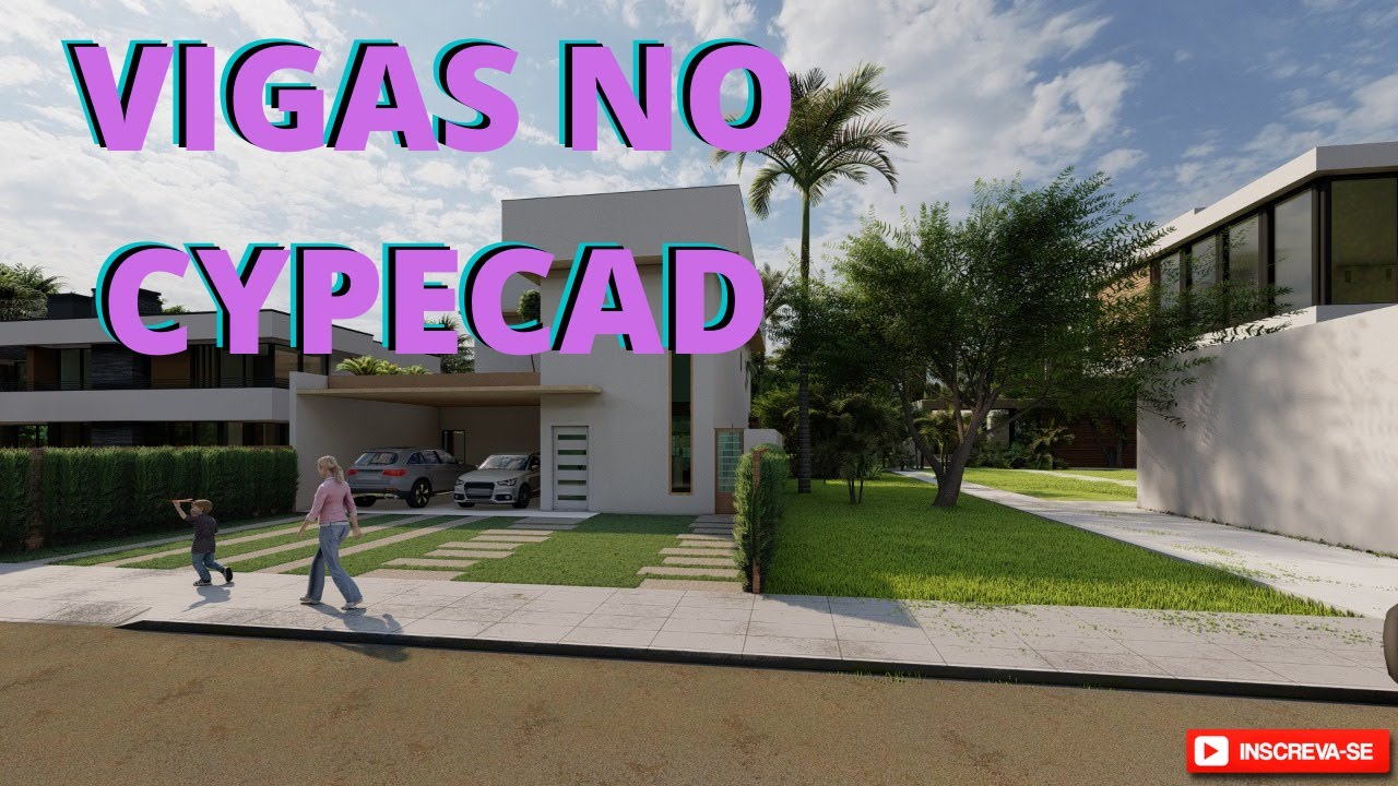 Como Inserir Vigas do Projeto dentro do Cypecad Aula 03💻🖱