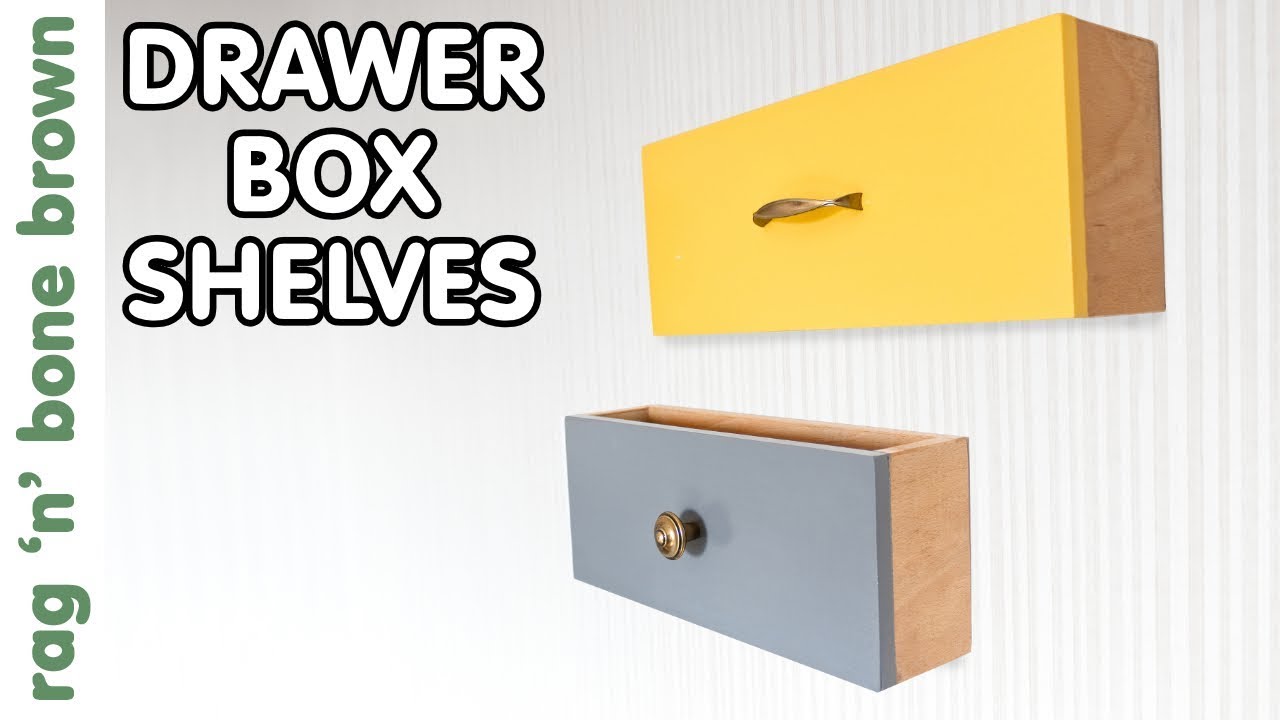 Making Some Bedside Drawer Box Shelves