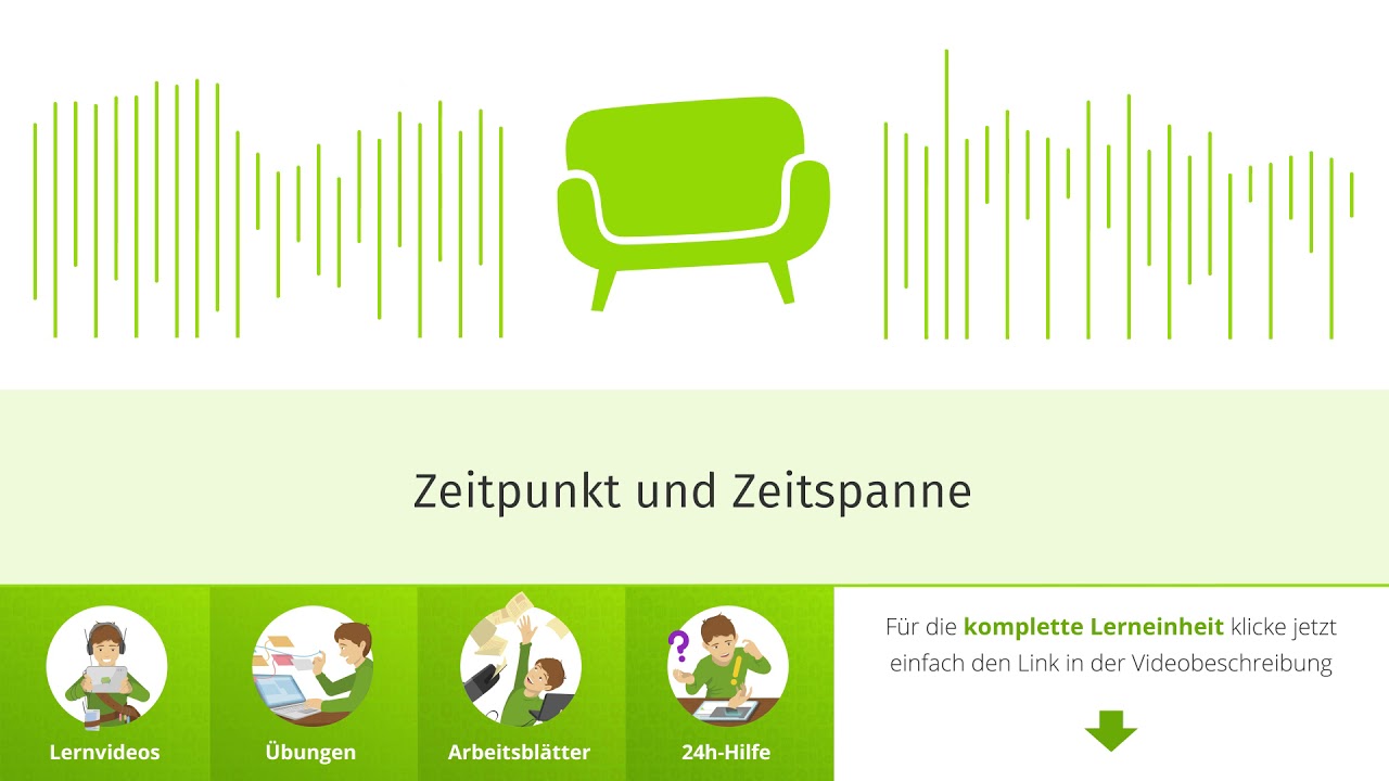Zeitpunkt und Zeitspanne einfach erkl&auml;rt | sofatutor