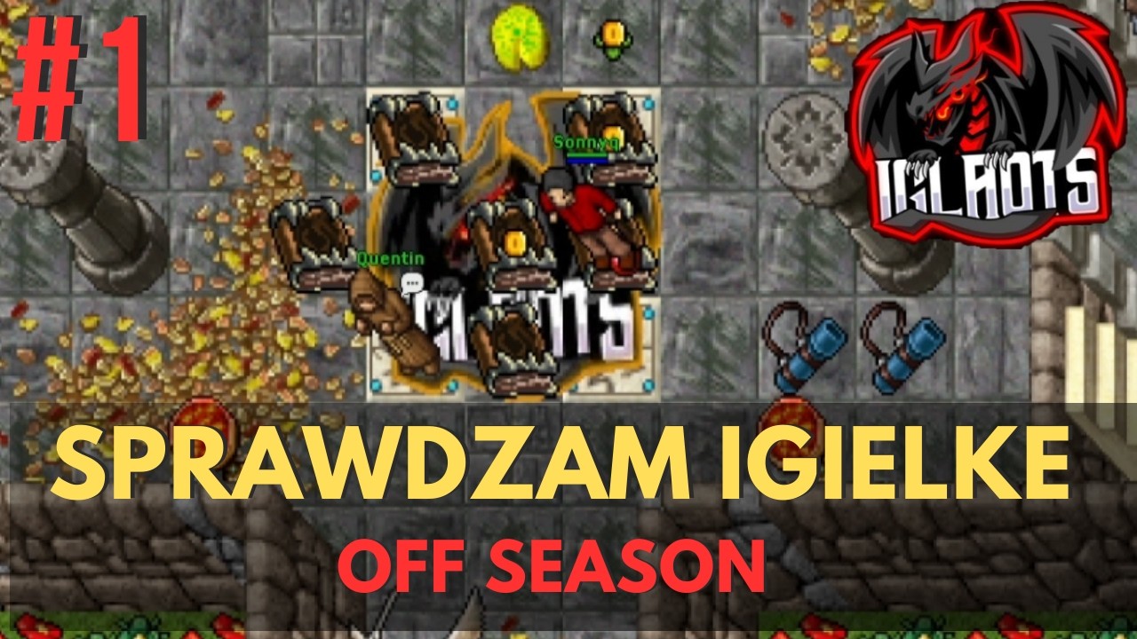 Sprawdzam IGLAOTS przed sezonem!⚔️ Tibia Igla OTS OffSeason Gameplay PL