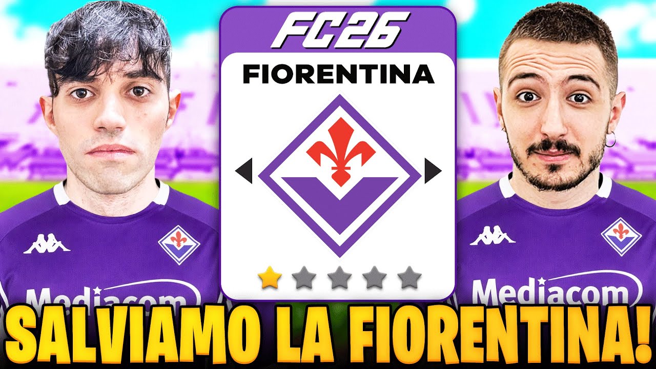 SALVIAMO LA FIORENTINA DALLA RETROCESSIONE IN SERIE B - CAREER BATTLE CONTRO V3NOM su FC26 