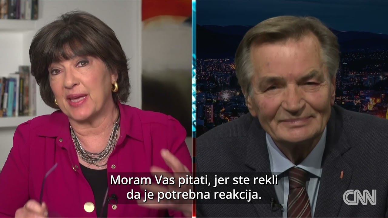 Gostovanje dr. Harisa Silajdžića na CNN-u u emisiji Christian Amanpour (26.11.2021)