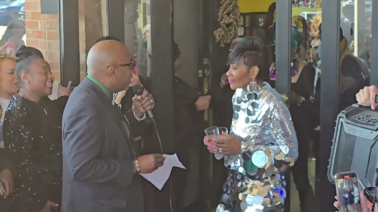 Eclectic Artistry ribbon cutting
