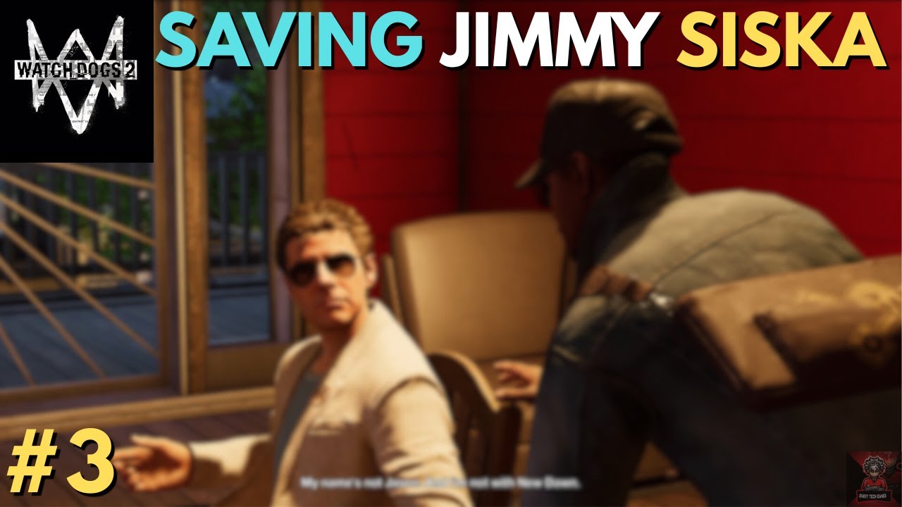 Saving Jimmy Siska From Umeni Member's [No Commentary Gameplay] (Watch Dogs 2)