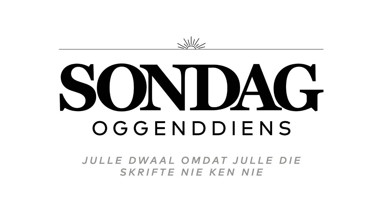 HERUITSENDING: Julle dwaal omdat julle die Skrifte nie ken nie (Luk 20:27-40)