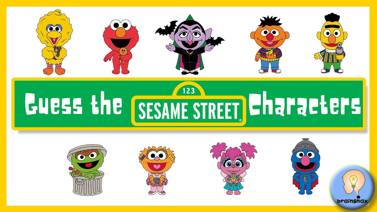 Guess the Sesame Street Character! | Sesame Street Friends Quiz