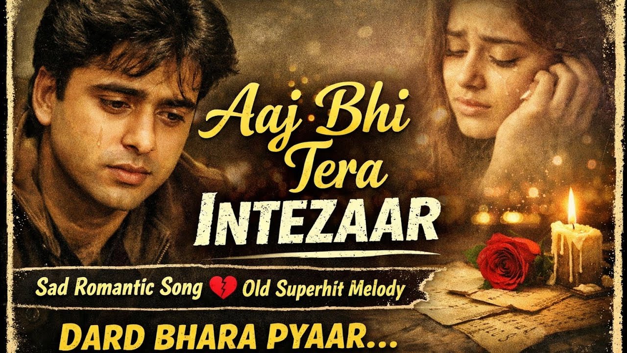 Aaj Bhi Tera Intezaar ❤️ek purane zamane ke superhit romantic dard bhare song hai 💔