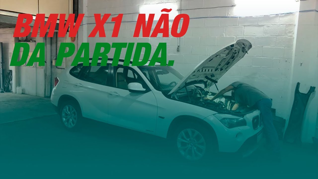 BMW X1 2011 2.0L  Código: (A0B4) Defeito no Motor de Partida .