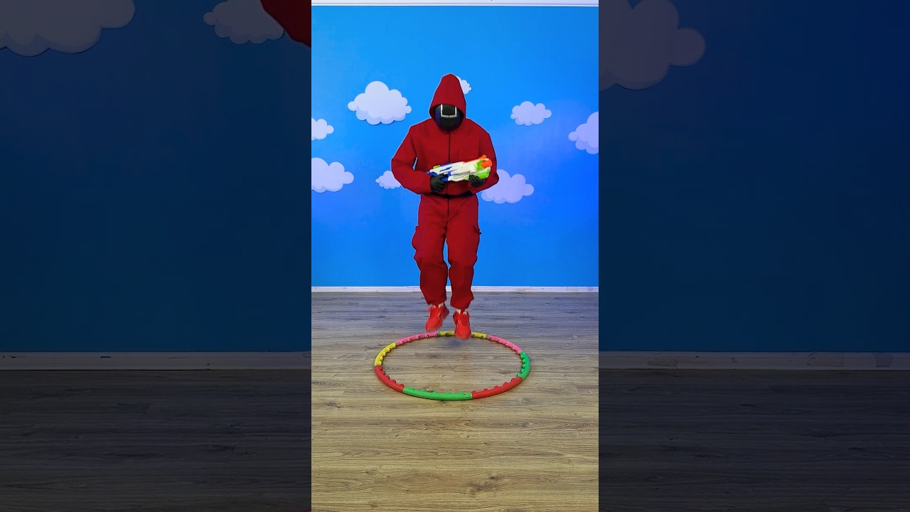 Jumping Through The Hula Hoop 🤸&zwj;♂️