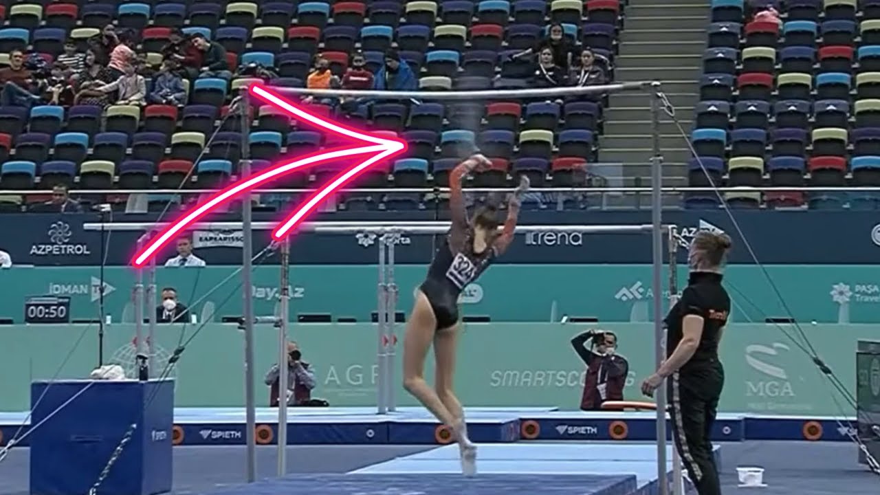 Gymnastics Fall Moments || 2022 Baku Apparatus World Cup Women's Gymnastics