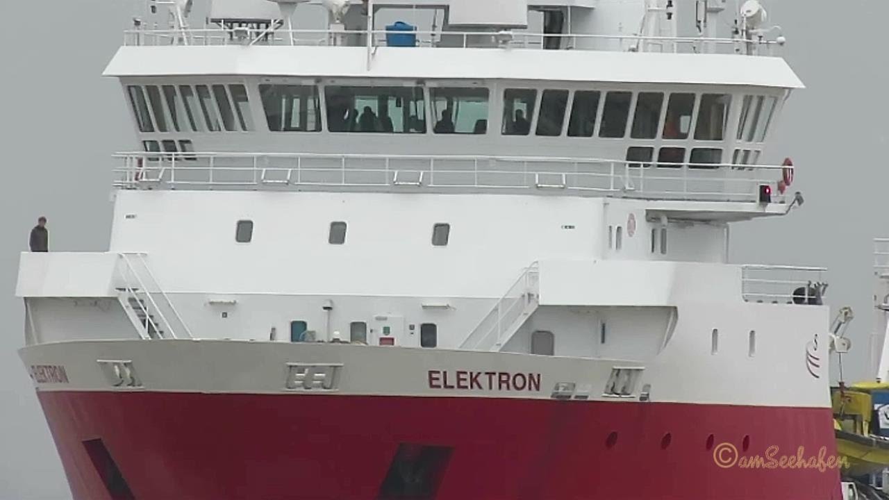 offshore supply vessel ELEKTRON LADO IMO 9386811 Emden Versorgerschiff