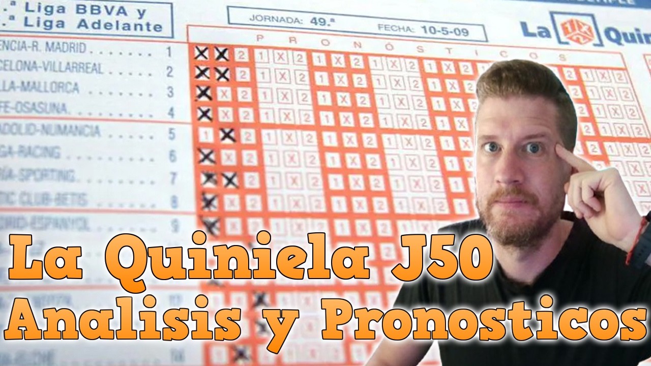 QUINIELA JORNADA 50💰 ANALISIS Y PRONOSTICOS | LA LIGA EA SPORTS 25/26