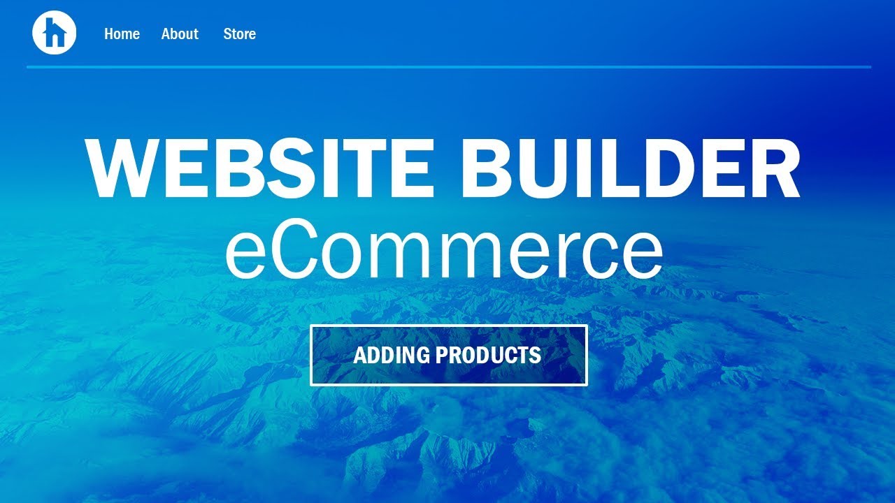 Adding and editing products in Website Builder