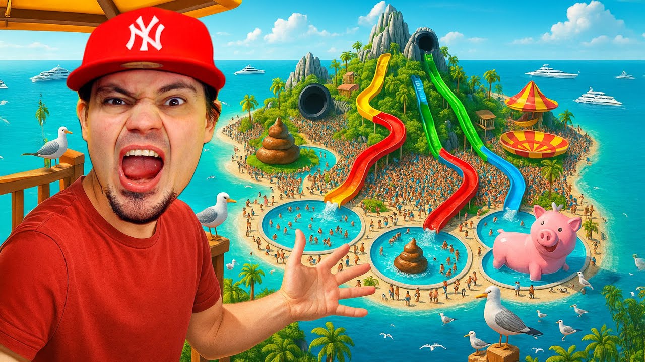 ROZBUDOWAŁEM NAJWIĘKSZY PARK WODNY NA ŚWIECIE! (AQUAPARK) 💦🛝