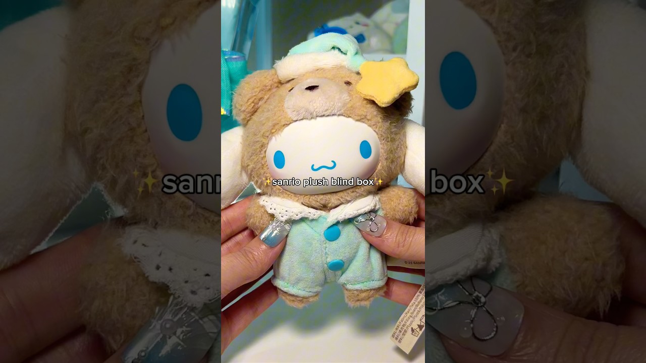 sanrio characters latte baby series vinyl plush blind box 🤍 #myminisousa #minisoambassador #fyp