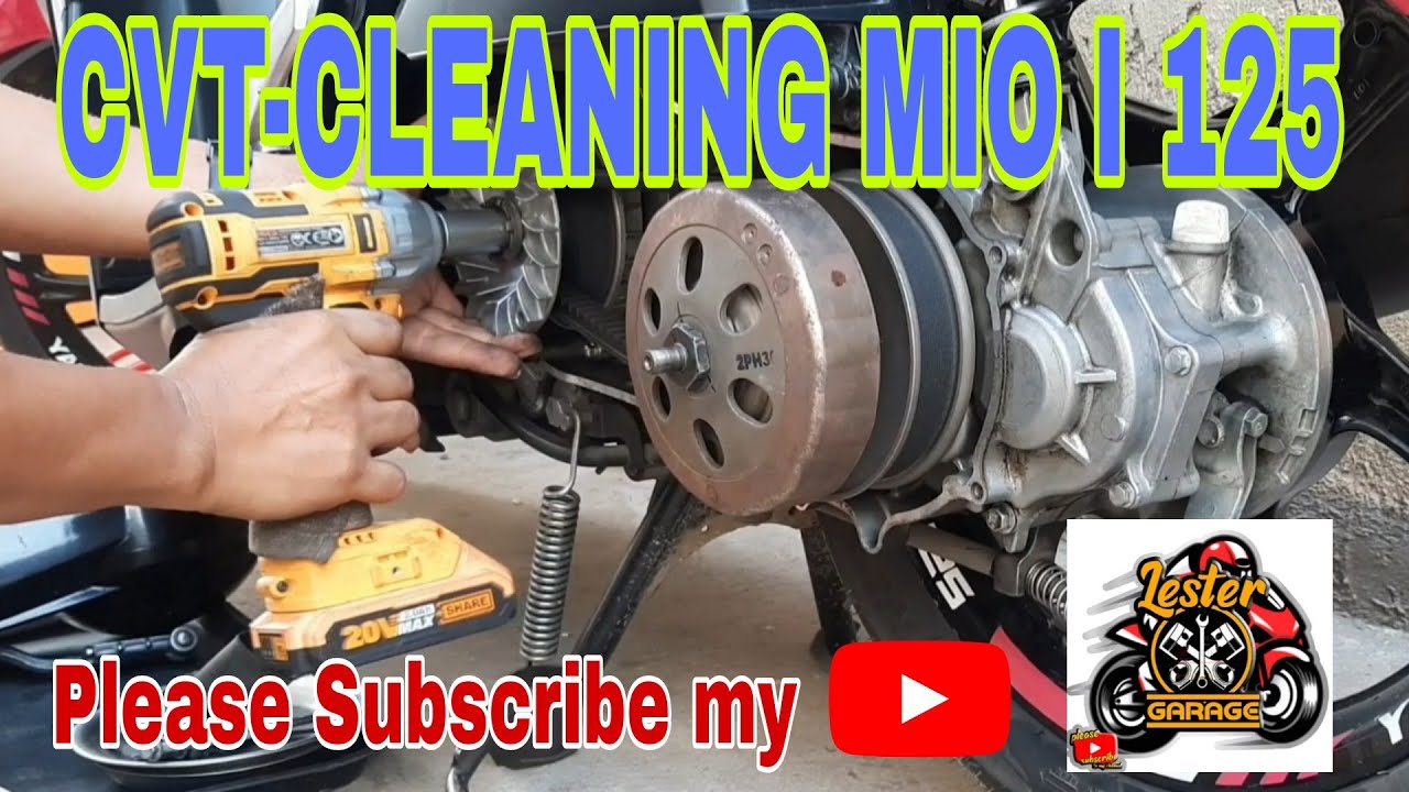Mio I 125 Yamaha CVT-CLEANING/Linis panggilid muna Mga Paps Samahan Niyo po ako Vlog #78