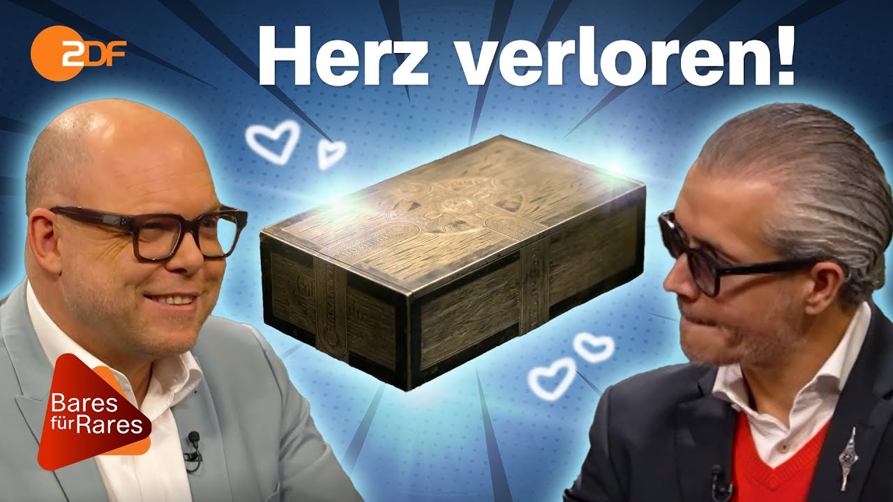&bdquo;Wundersch&ouml;n!&ldquo;: Silberne Zigarrenkiste aus 1872 wickelt alle um die Finger | Bares f&uuml;r Rares