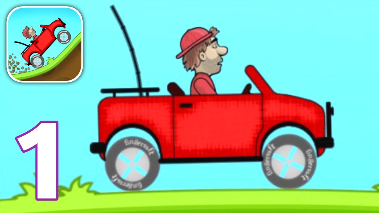Hill Climb Racing #1 (Hill Climber) - Gameplay Walkthrough (iOS/Android)