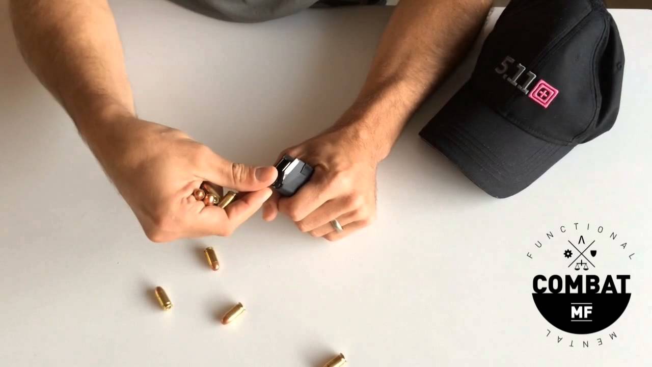Como meter balas a mi cargador