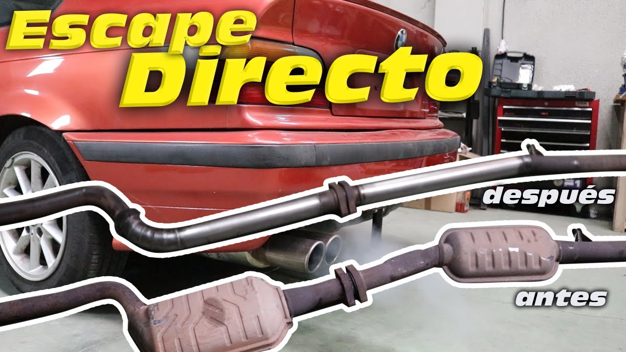 Mi primer ESCAPE Artesanal para BMW 318IS e36 - Family Drifting