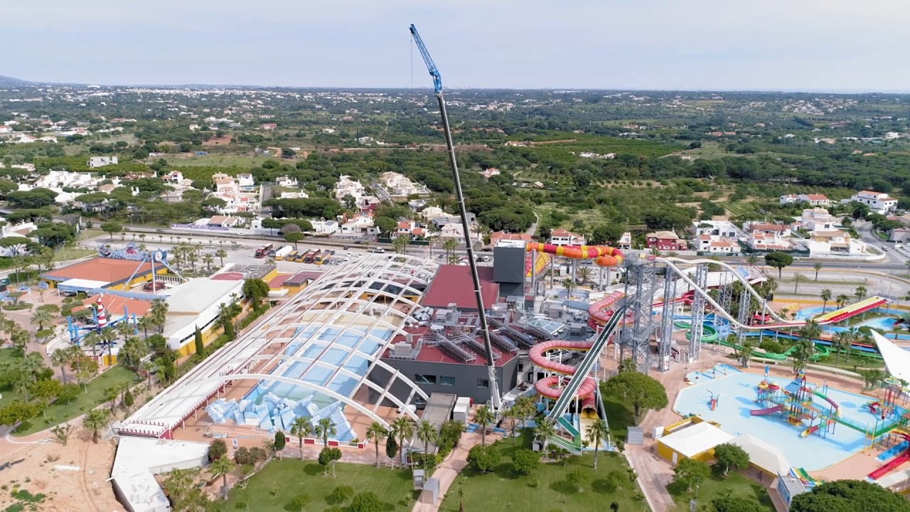 🙌 Construction of Aquashow Indoor Waterpark 🏗