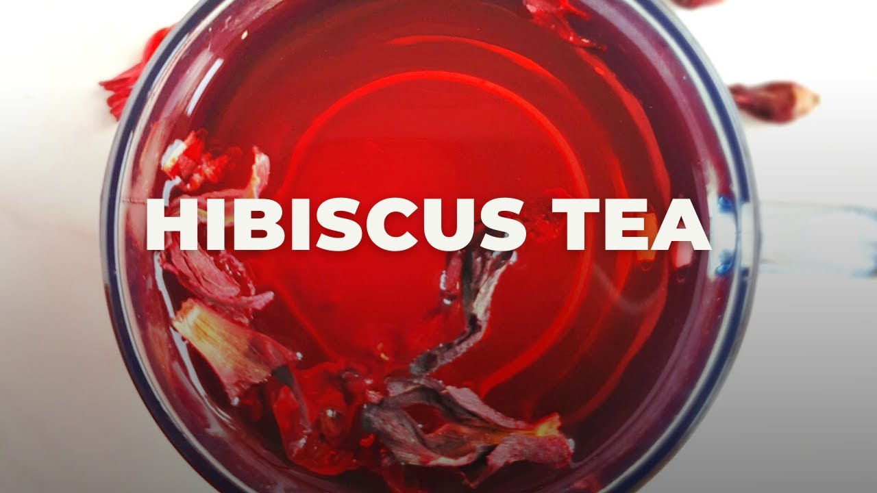 Easy Hibiscus Tea Recipe | Healthy Herbal Tea with Dried Hibiscus Flowers