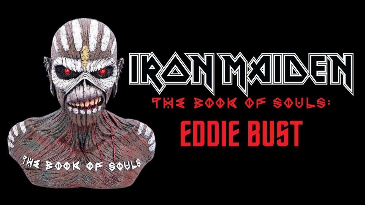 Iron Maiden The Book Of Souls Eddie Bust. (My First Music Bust)