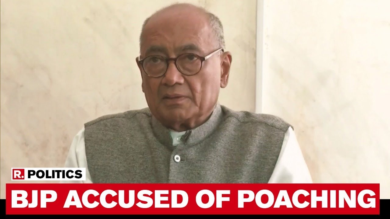 Digvijaya Singh Accuses BJP Of 'Poaching' In Madhya Pradesh; Says 'Cong MLAs Openly Lured'