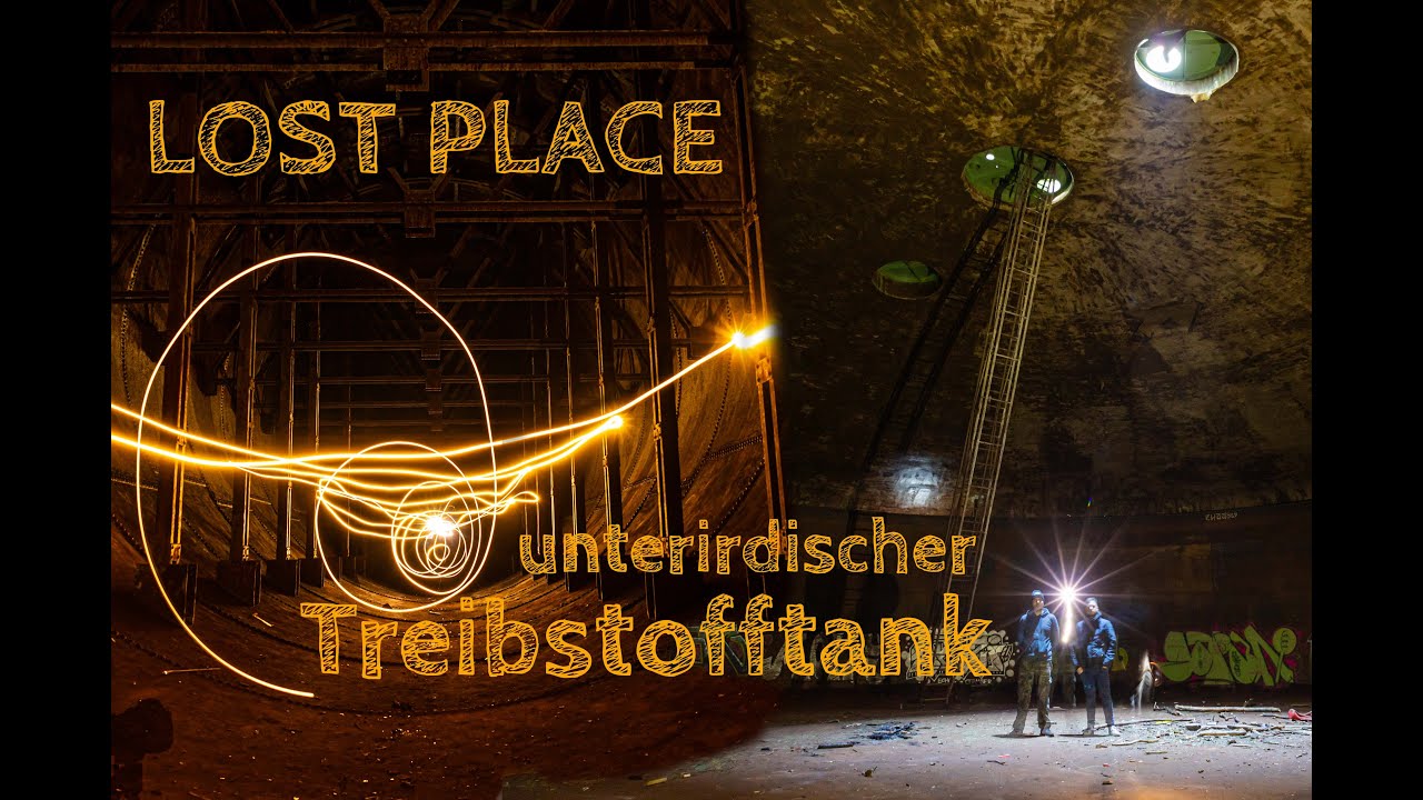 Lost Place Erkundung - Unterirdischer Treibstofftank und Armeeanlage! Wir klettern in den Untergrund