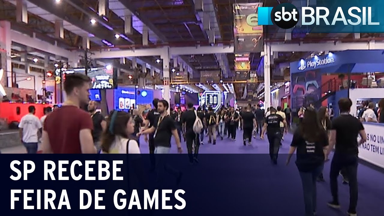 SP recebe maior feira de games da América Latina | SBT Brasil (06/10/22)