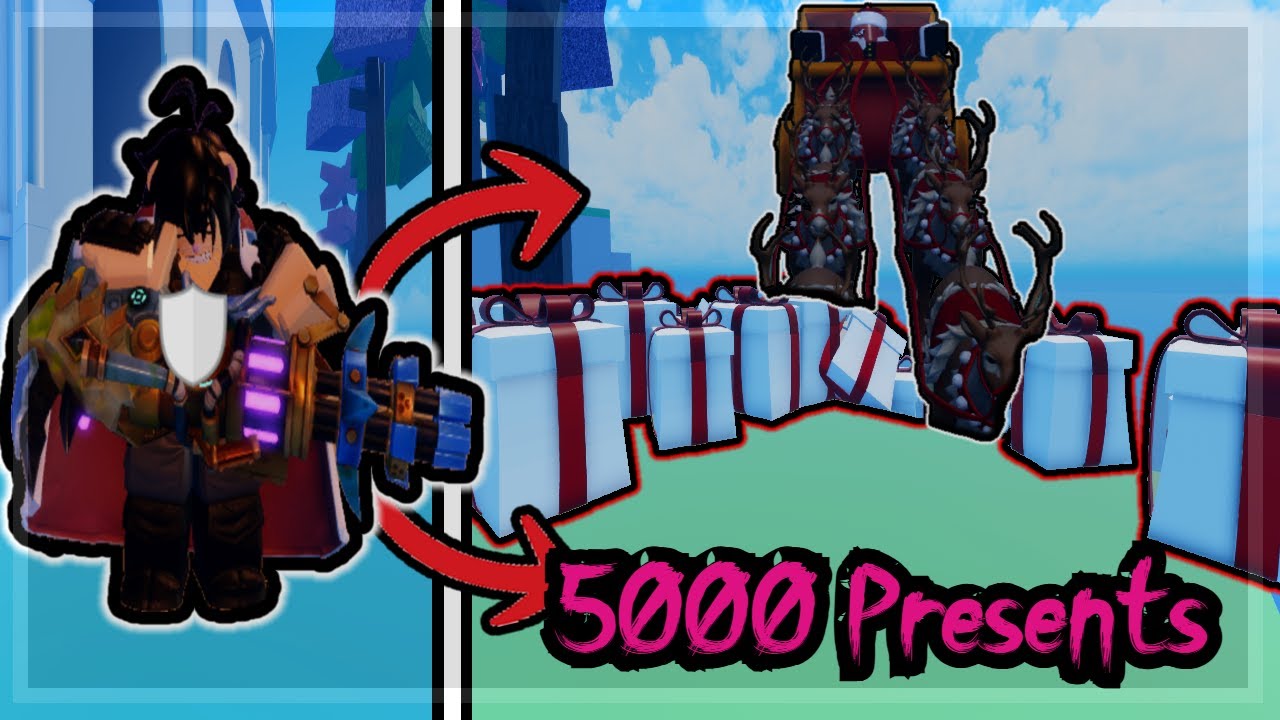 [GPO] OPENED 5000 PRESENTS And This Is What I Got
